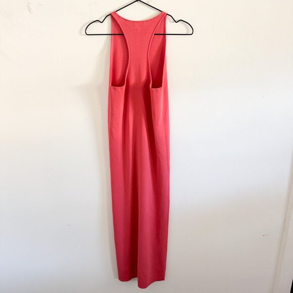 A.L.C. Coral Pink Marc Bodycon Midi Dress M - Picture 7 of 7